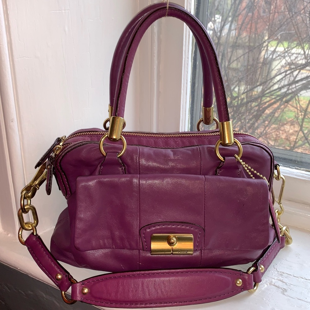 *Host Pick* Coach leather satchel